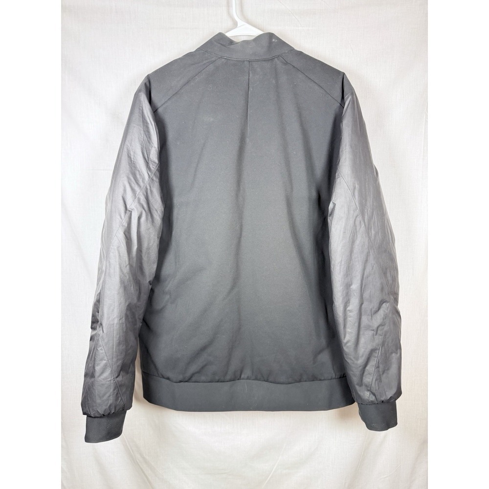 Lululemon About Face Bomber Jacket Men Reversible Down Puffer Black XL Palm deco - Picture 12 of 13